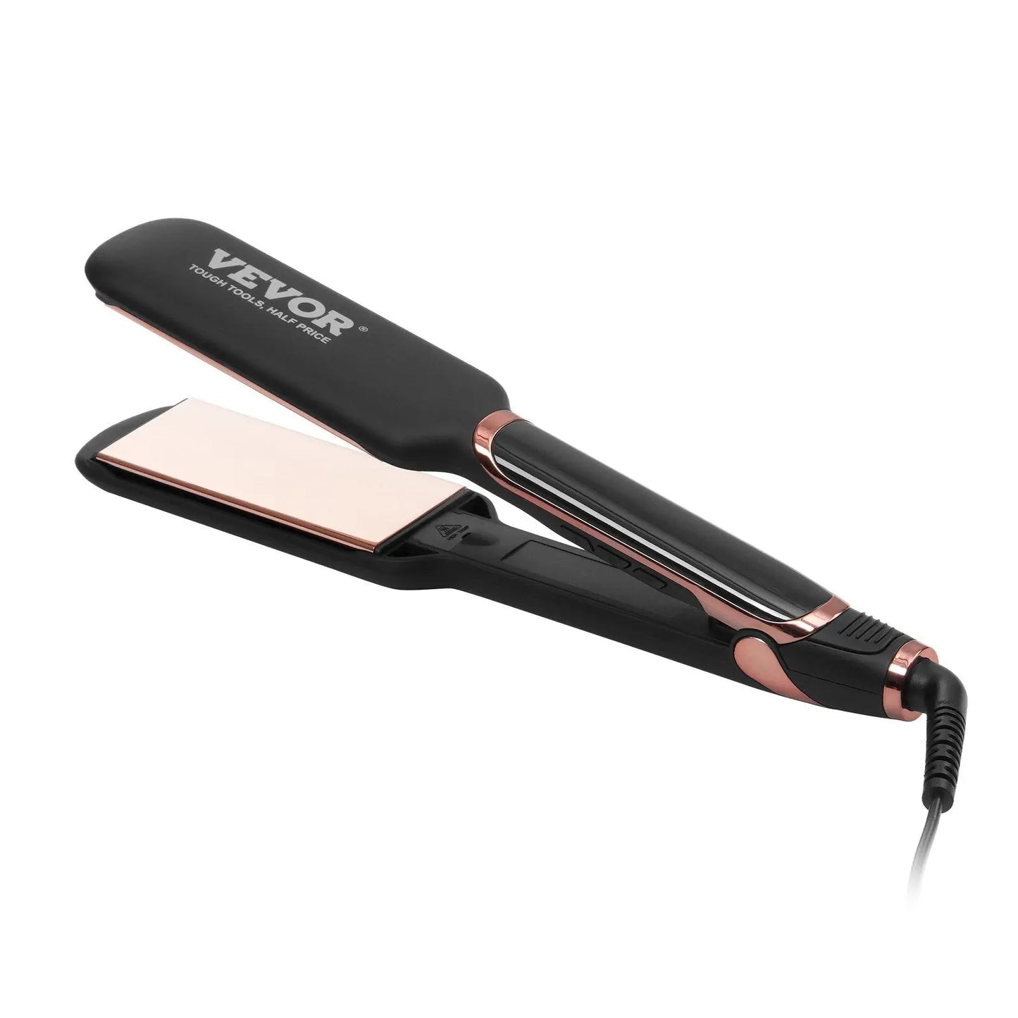 SKYSHALO Titanium Hair Straightener, 2-inch - Features Infrared, Negative Ions, Dual Voltage (110V/240V), LCD Screen & 11 Temperature Settings, Ideal for Salon, Home & Travel Doba