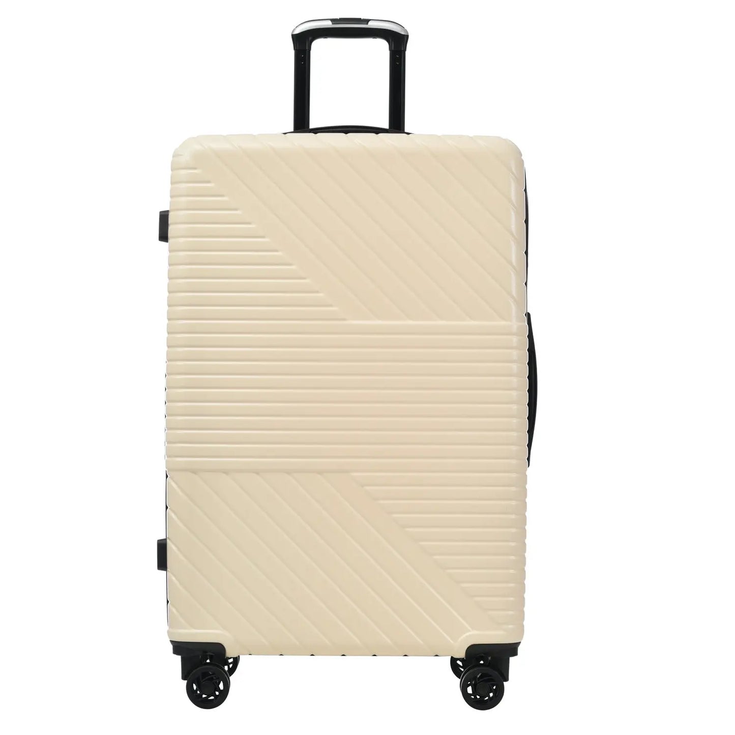 Hardshell Luggage Sets 3 Piece double spinner 8 wheels Suitcase with TSA Lock Lightweight 20''24''28'' inQ Boutique