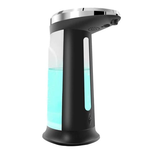 Automatic Soap Dispenser 16.9OZ Anti-slip Sensor Refillable Hand Gel Desktop Dispenser 2 Drop Volume Adjustment Doba