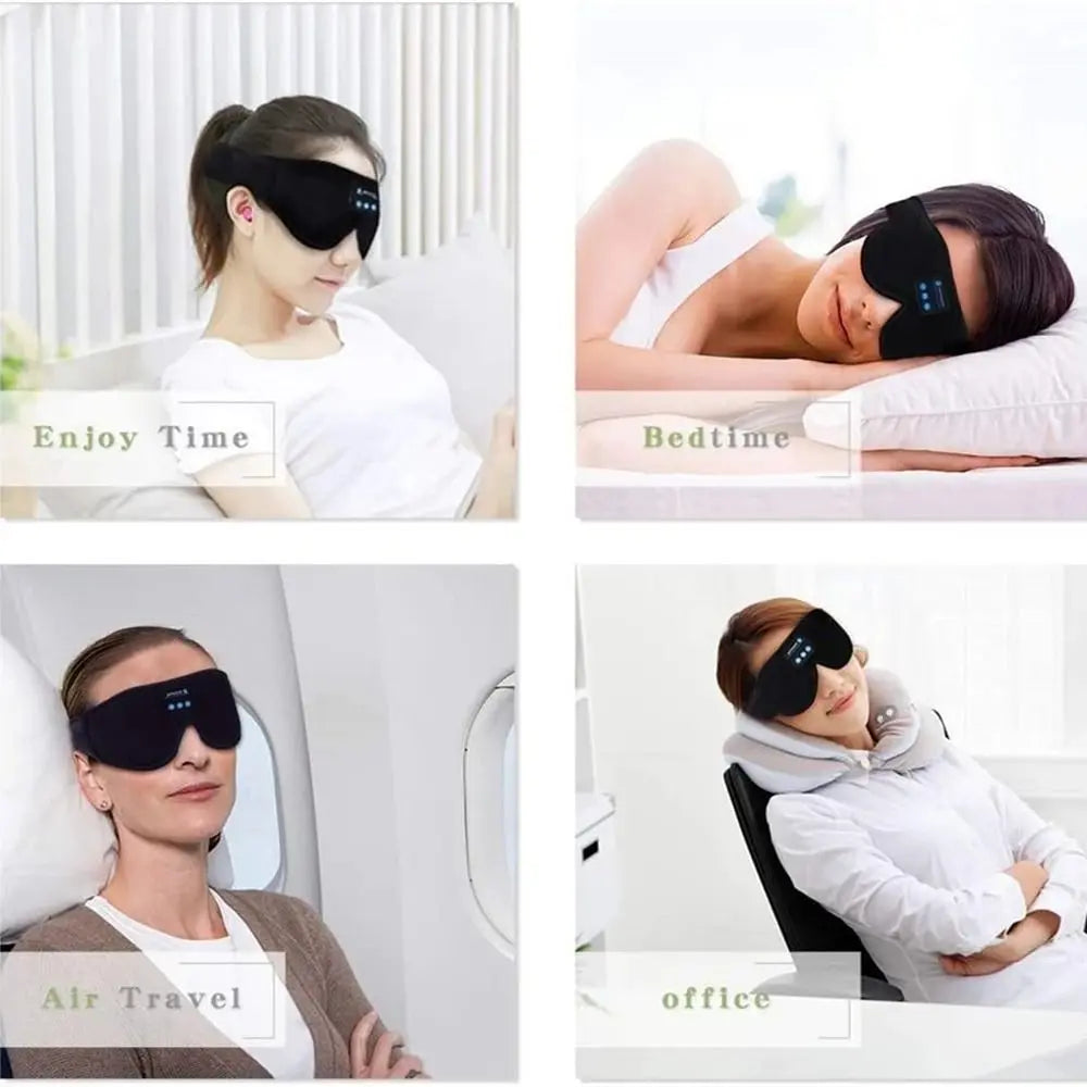 3D Eye Sleeping Mask with Headband - Gee-Commerce, LLC