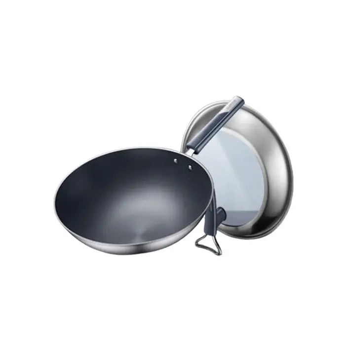 Titanium Uncoated Non-Stick Wok 30cm Doba