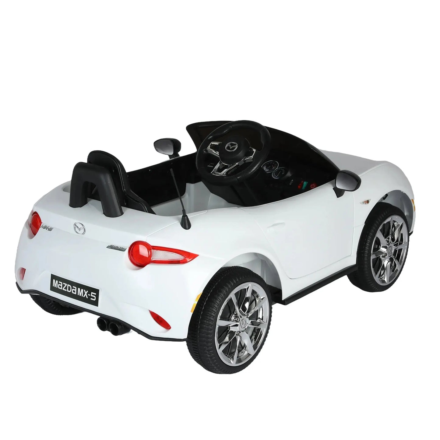 Licensed MAZDA MX-5 RF,12V Kids ride on car 2.4G W/Parents Remote Control,electric car for kids,Three speed adjustable,Power display, USB,MP3 ,Bluetooth,LED light,Two-point safety belt FX070