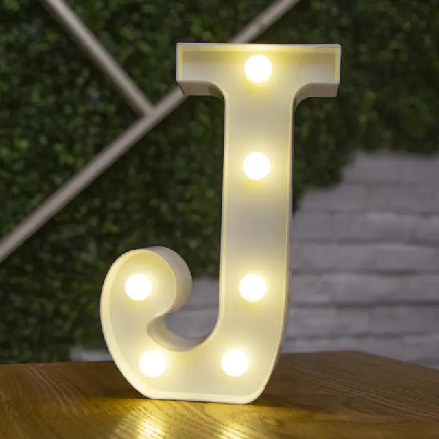 Alphabet & Number LED Light Decoration Nice Store