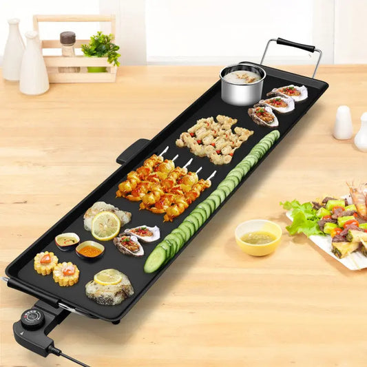 35 Inch Electric Griddle with Adjustable Temperature Hooya Imp. & Exp.