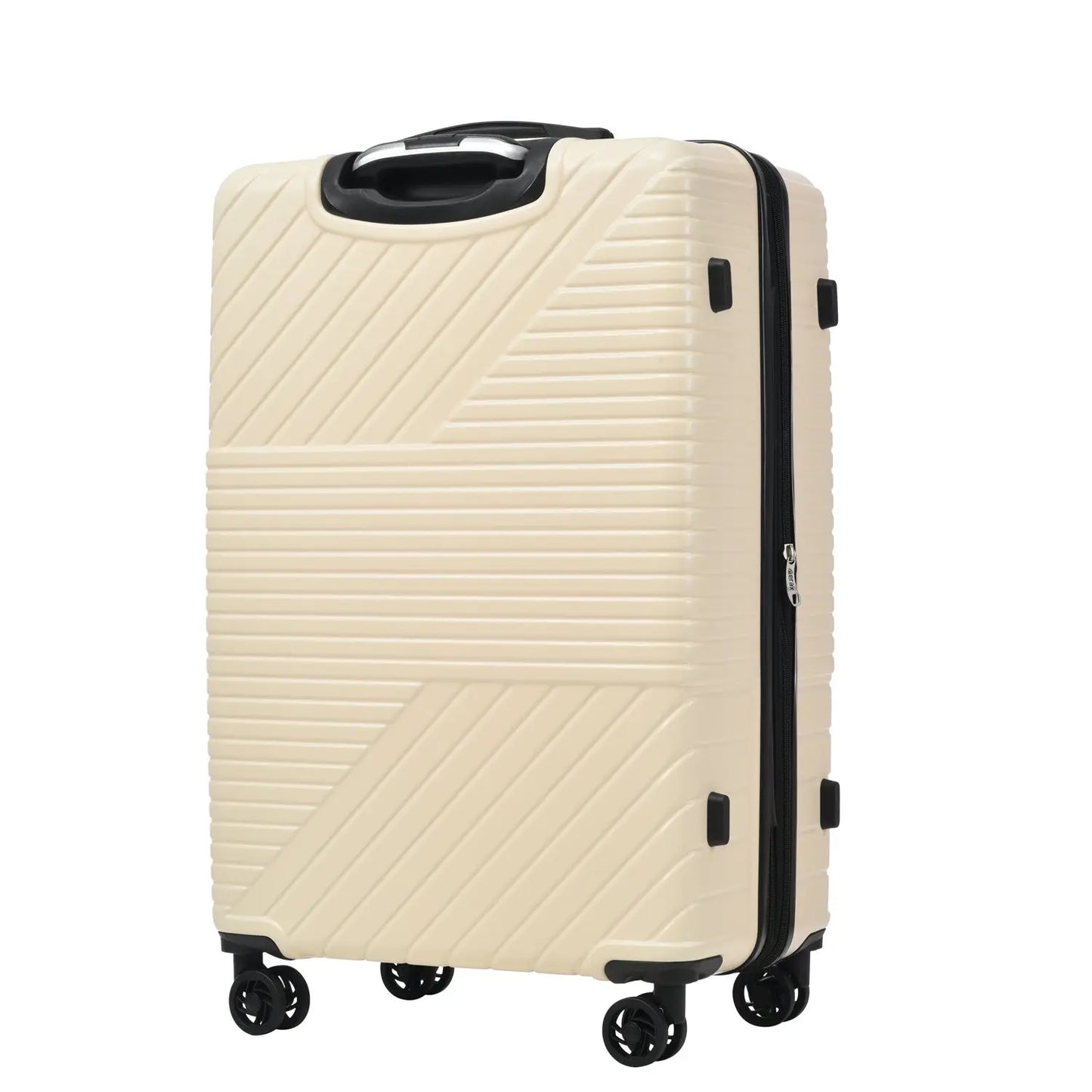 Hardshell Luggage Sets 3 Piece double spinner 8 wheels Suitcase with TSA Lock Lightweight 20''24''28'' inQ Boutique