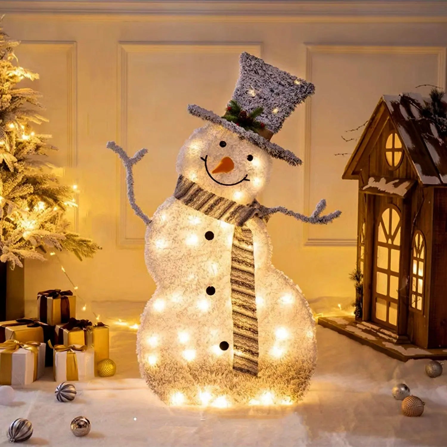 LED Christmas Snowman Decoration Doba