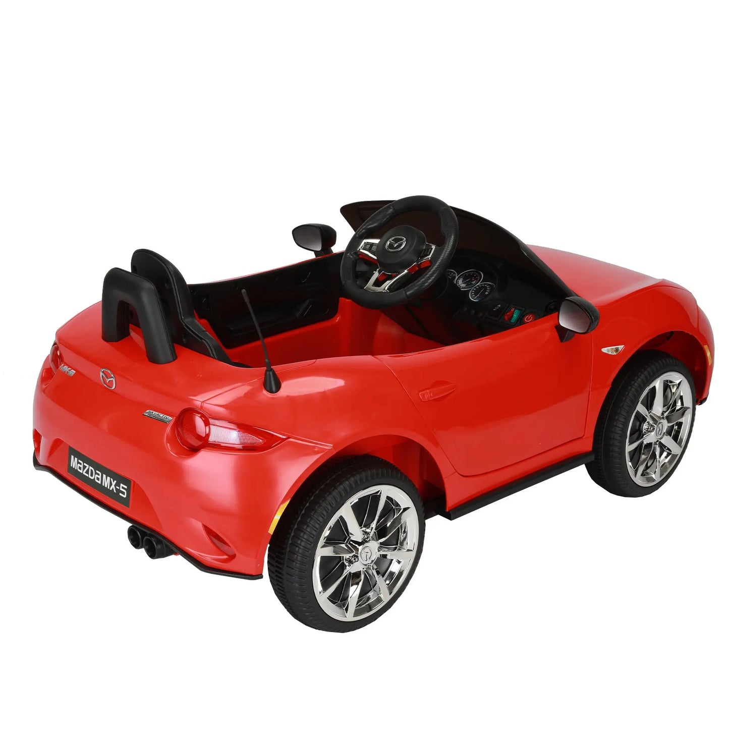 Licensed MAZDA MX-5 RF,12V Kids ride on car 2.4G W/Parents Remote Control,electric car for kids,Three speed adjustable,Power display, USB,MP3 ,Bluetooth,LED light,Two-point safety belt FX070