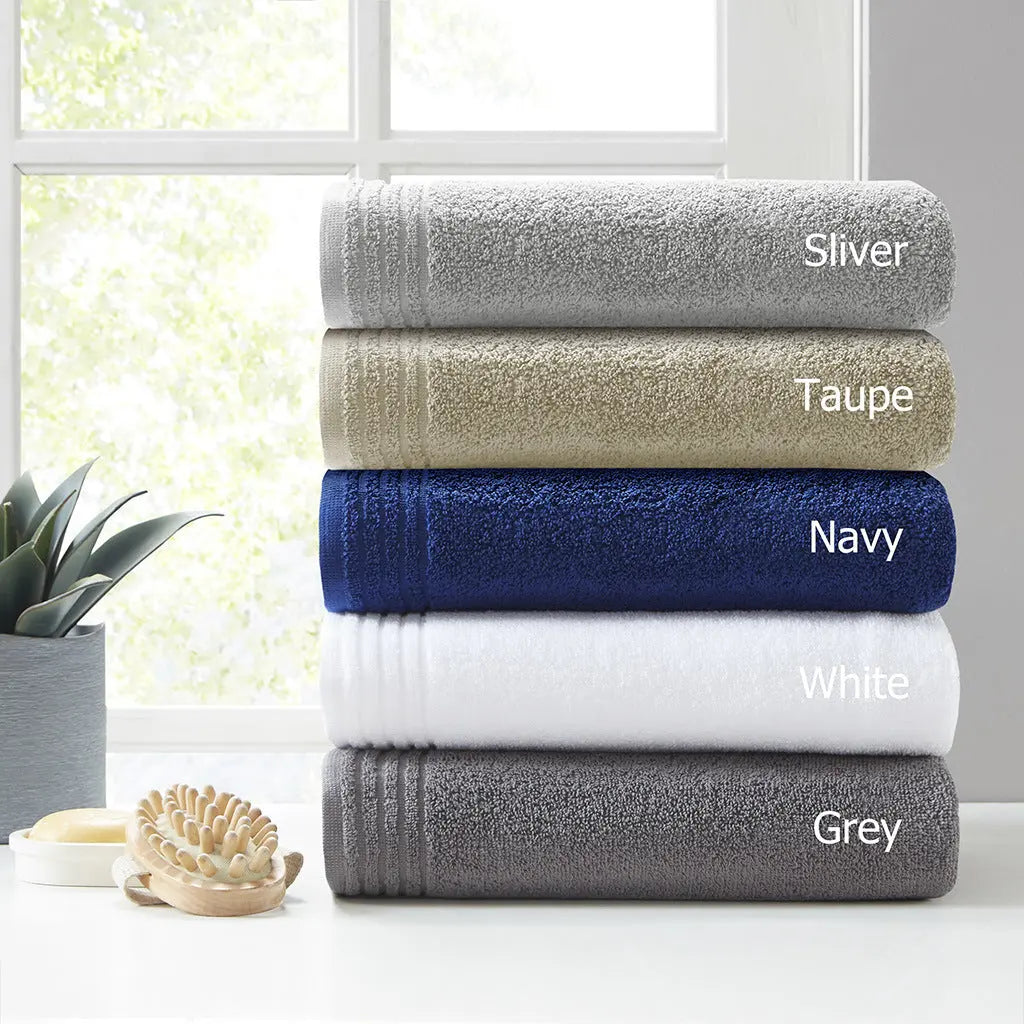 100% Cotton Quick Dry 12 Piece Bath Towel Set Oeko