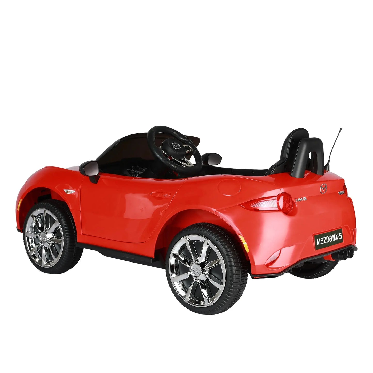 Licensed MAZDA MX-5 RF,12V Kids ride on car 2.4G W/Parents Remote Control,electric car for kids,Three speed adjustable,Power display, USB,MP3 ,Bluetooth,LED light,Two-point safety belt FX070