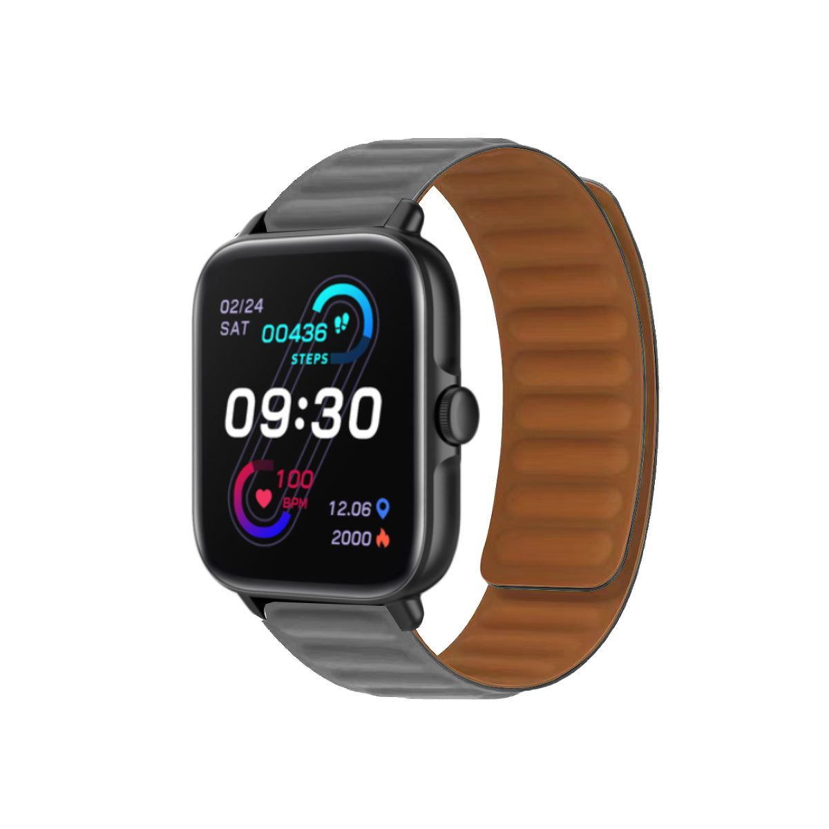 MagPRO Smartwatch With Magnetic Belt And Activity Tracker Doba