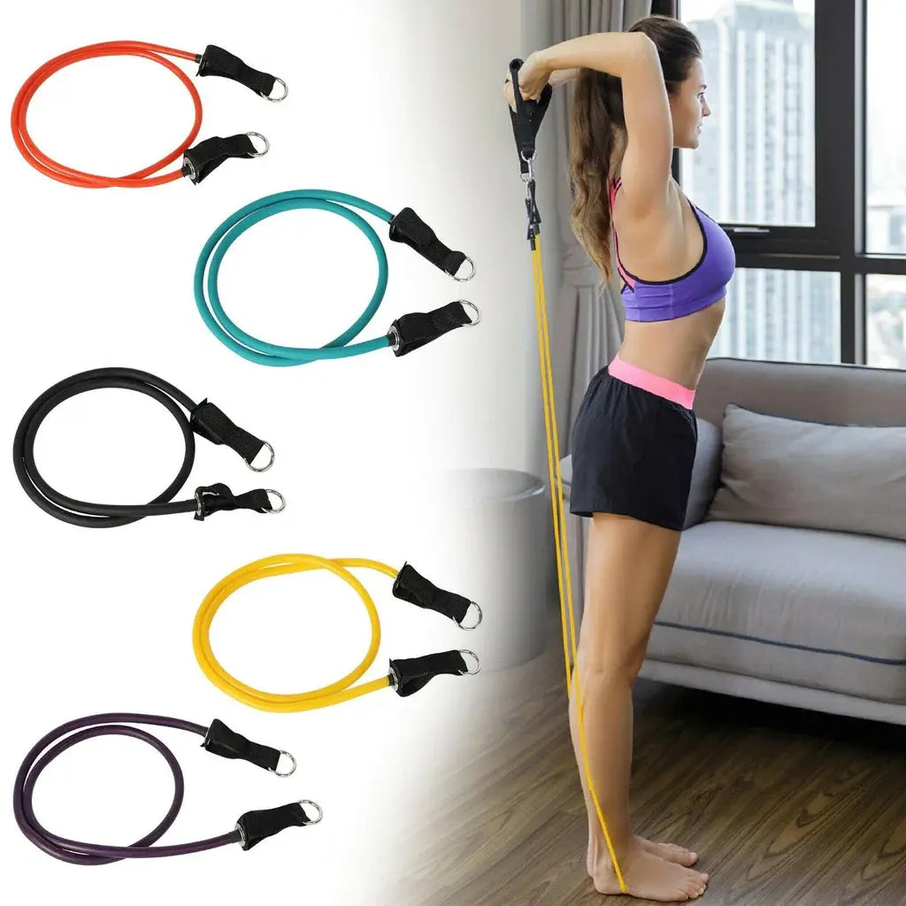 11 Pack Resistance Bands Set with Door Anchor Boson Shop