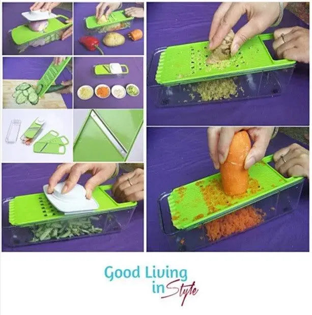 GO GREEN Veggie 4 in 1 Vegetable Slicer - Gee-Commerce, LLC