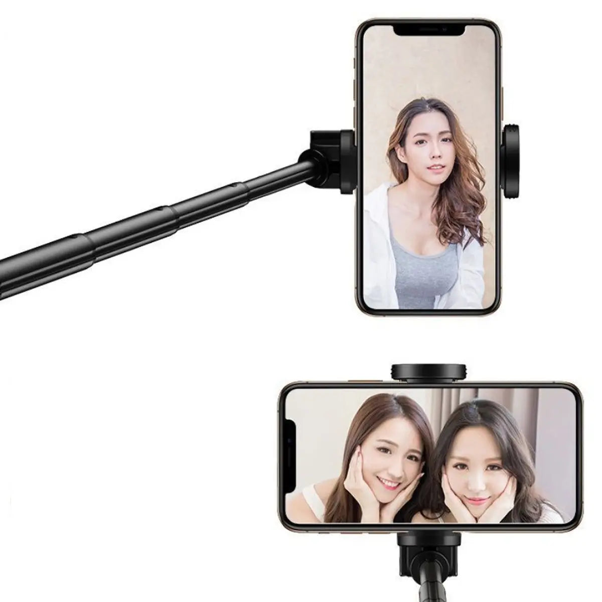 Invisi Mini Selfie Stick Extendable And Foldable - Gee-Commerce, LLC