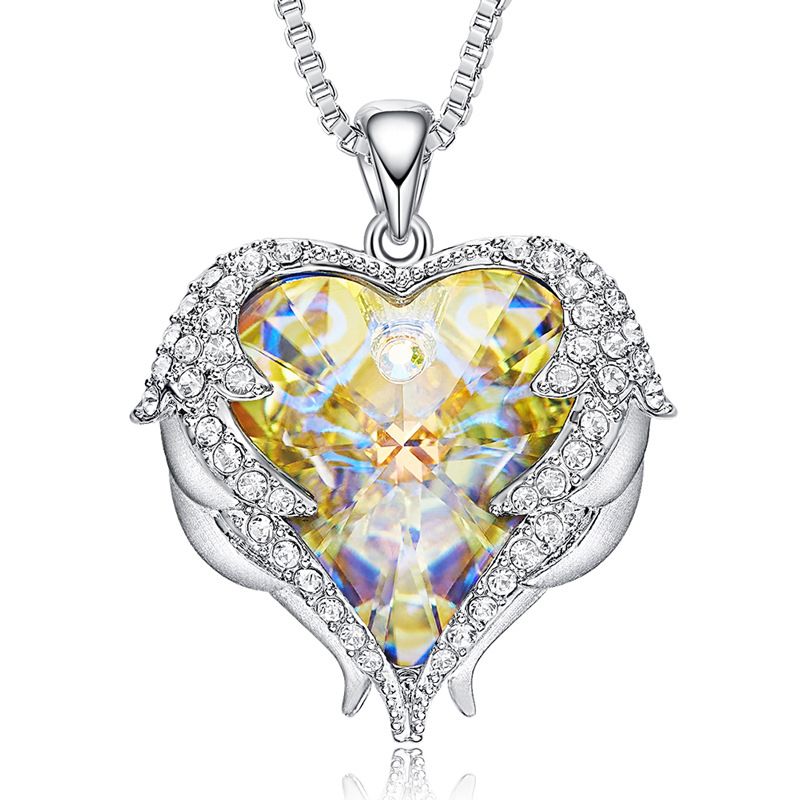 Crystal Necklaces Mothers Day Gifts Anniversary Birthday Gifts for Her - Gee-Commerce, LLC