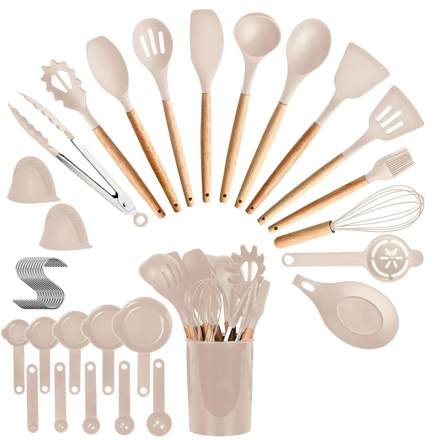 35Pcs Kitchen Cooking Utensils Set Doba