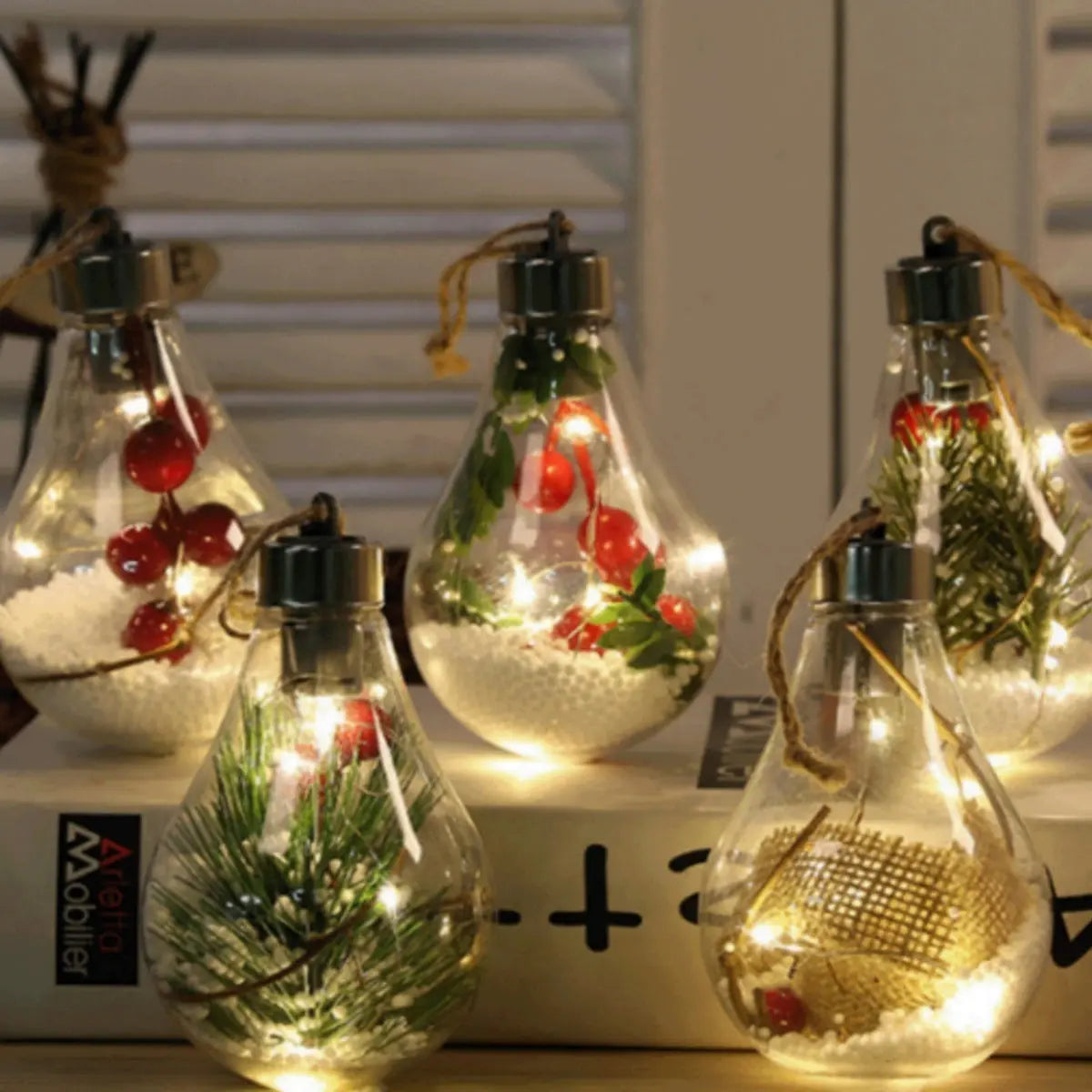 Christmas Simulation Bulbs with LED Lightening Doba