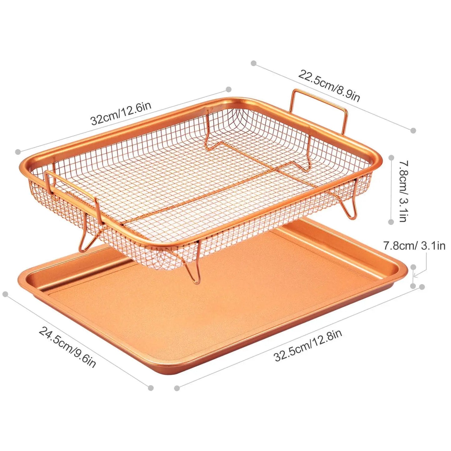 Crisper Tray - Non-Stick Cookie Sheet Doba