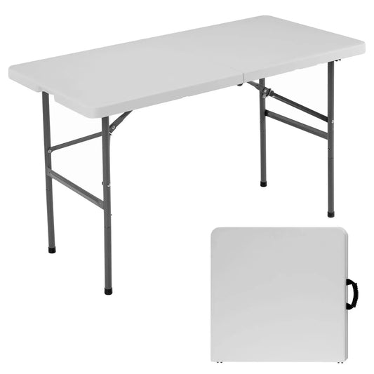 4ft Folding Table - Outdoor/Indoor Heavy Duty (Portable) Yeah Depot