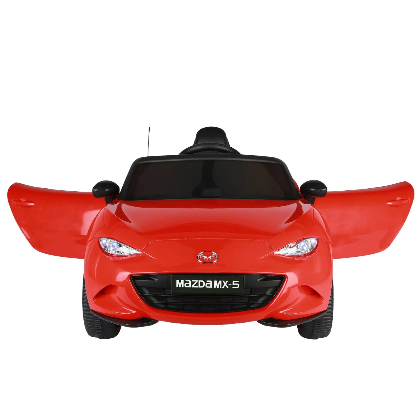 Licensed MAZDA MX-5 RF,12V Kids ride on car 2.4G W/Parents Remote Control,electric car for kids,Three speed adjustable,Power display, USB,MP3 ,Bluetooth,LED light,Two-point safety belt FX070