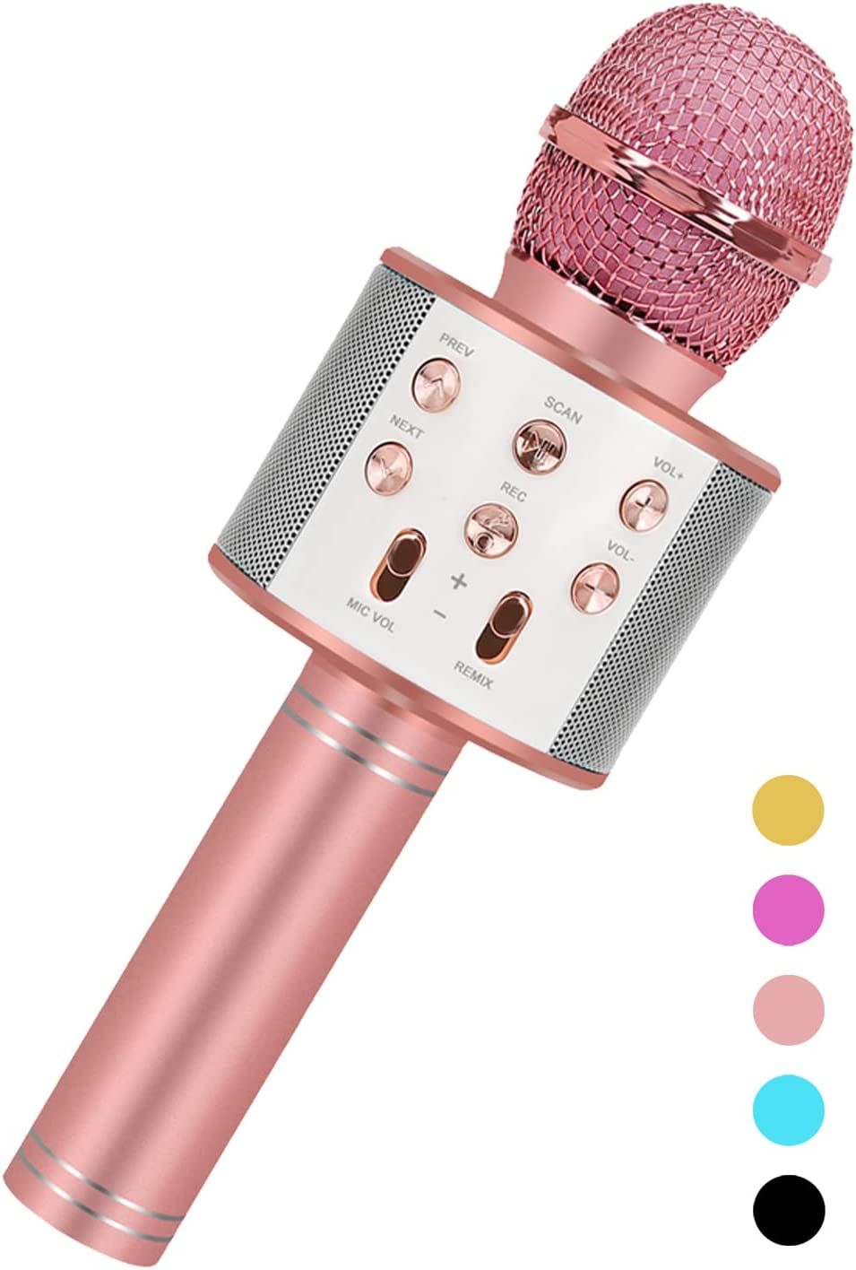 Kids Toys for 3-14 Year Old Girls and Boys Gifts; Karaoke Microphone Machine for Kids Toddler Toys Age 4-12; Christmas Birthday Valentine Gifts for 5 6 7 8 9 10 Year Old Teens kids - Gee-Commerce, LLC