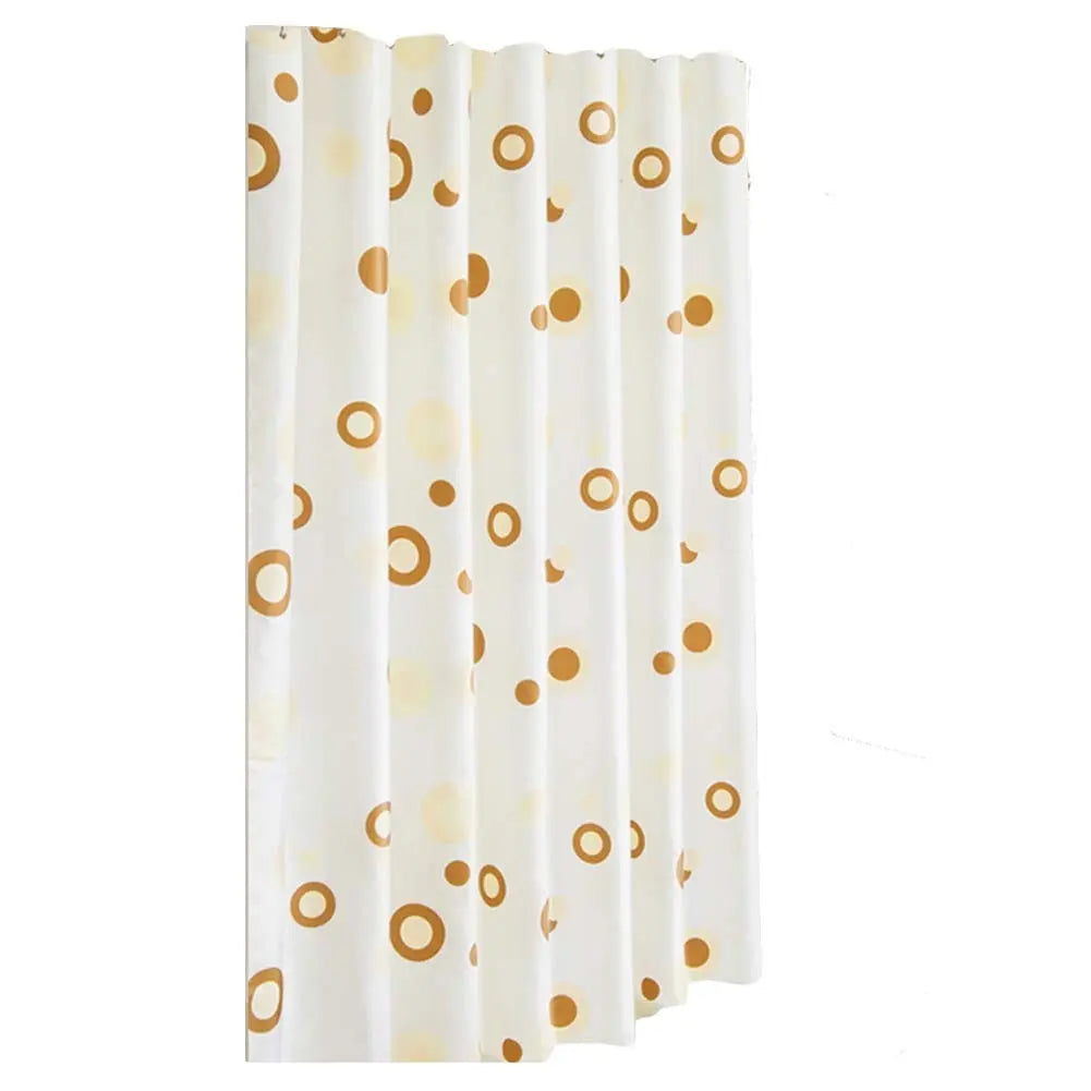 Multicolor Simple Style Waterproof Shower Curtain PANDA SUPERSTORE