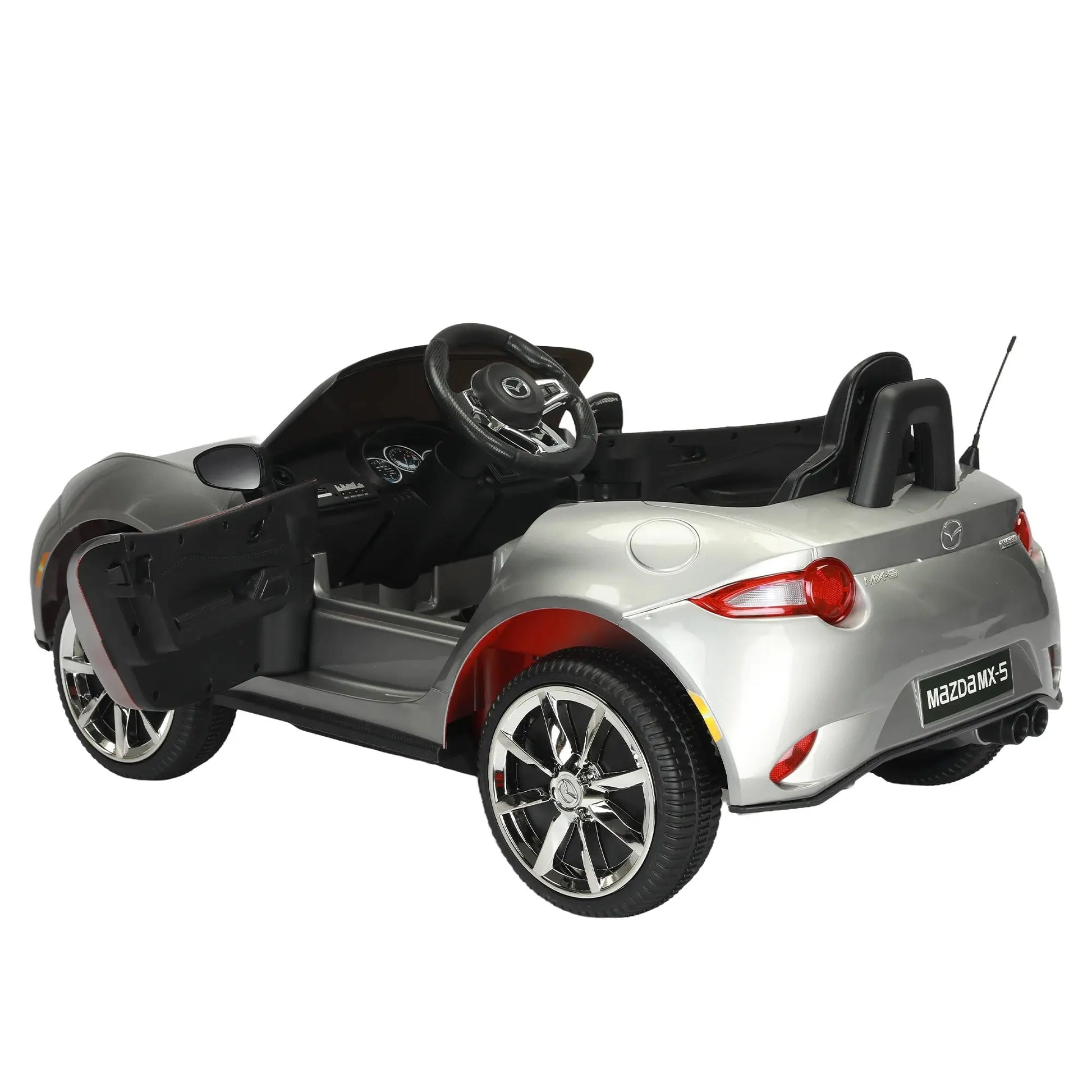 Licensed MAZDA MX-5 RF,12V Kids ride on car 2.4G W/Parents Remote Control,electric car for kids,Three speed adjustable,Power display, USB,MP3 ,Bluetooth,LED light,Two-point safety belt FX070