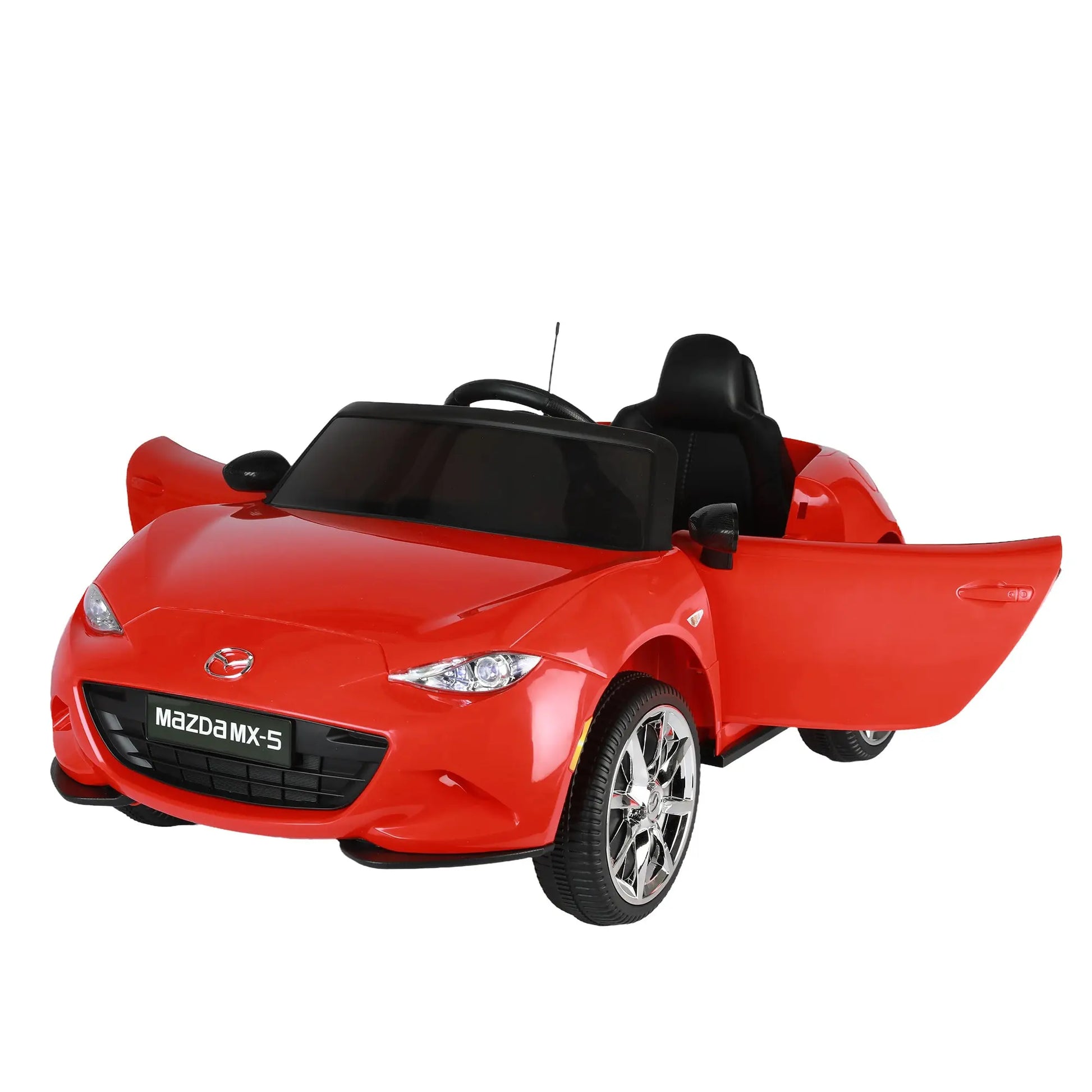 Licensed MAZDA MX-5 RF,12V Kids ride on car 2.4G W/Parents Remote Control,electric car for kids,Three speed adjustable,Power display, USB,MP3 ,Bluetooth,LED light,Two-point safety belt FX070