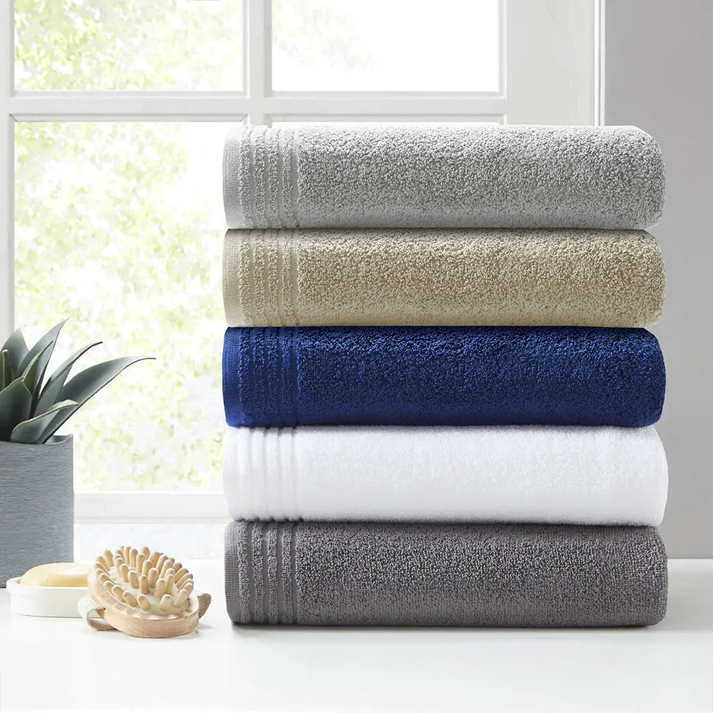 100% Cotton Quick Dry 12 Piece Bath Towel Set Oeko