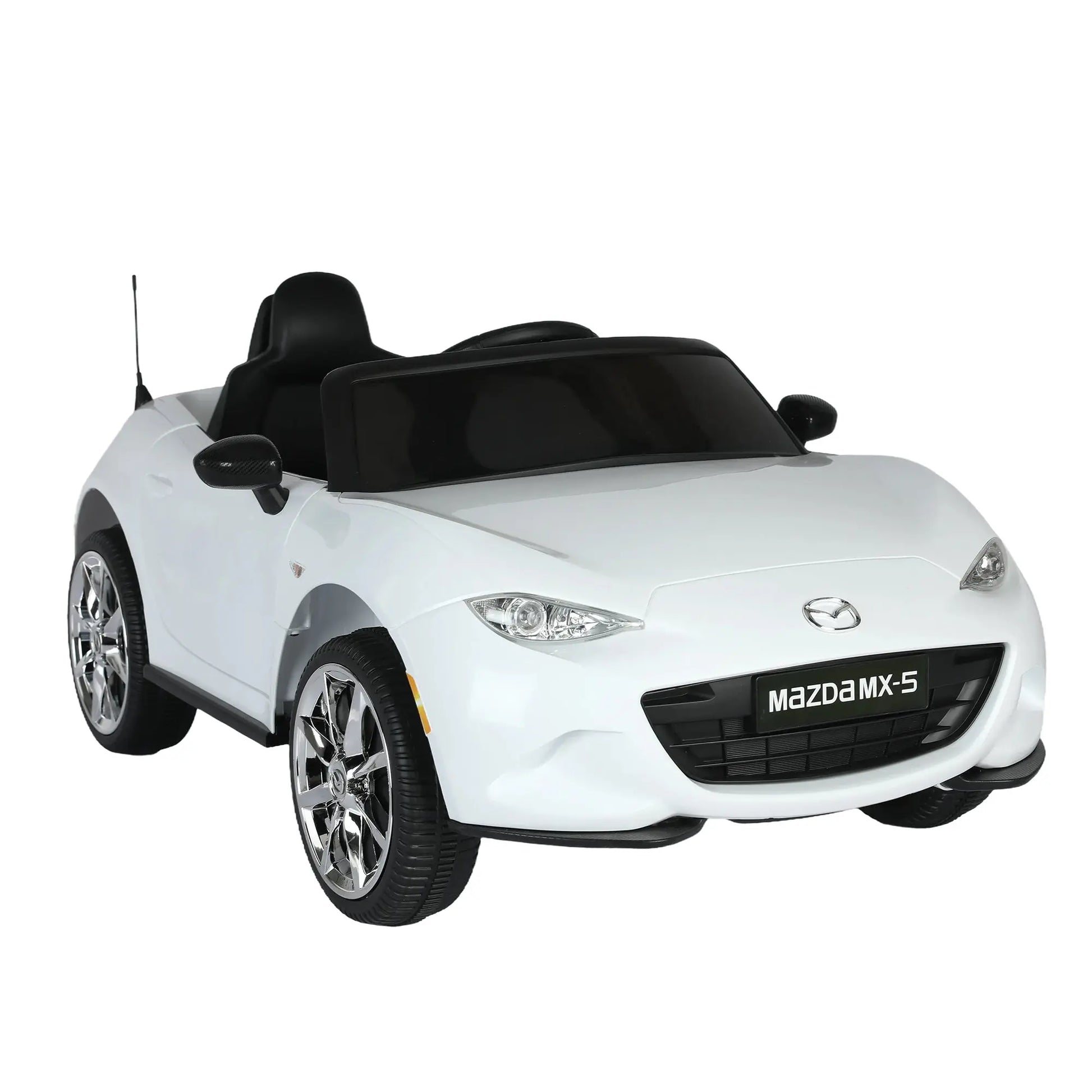 Licensed MAZDA MX-5 RF,12V Kids ride on car 2.4G W/Parents Remote Control,electric car for kids,Three speed adjustable,Power display, USB,MP3 ,Bluetooth,LED light,Two-point safety belt FX070