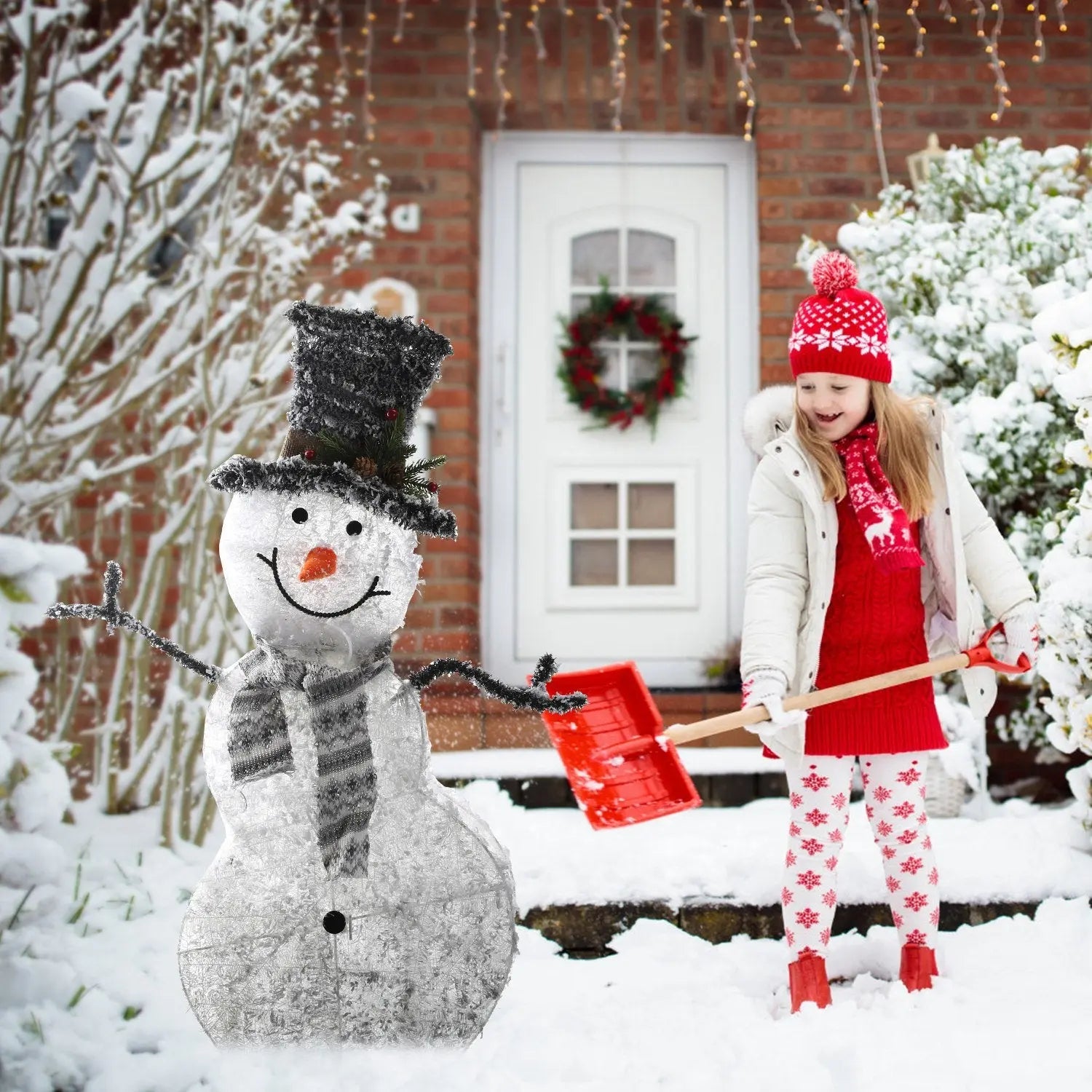 LED Christmas Snowman Decoration Doba