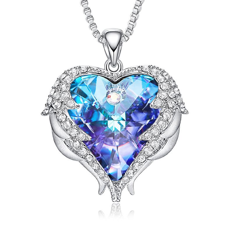 Crystal Necklaces Mothers Day Gifts Anniversary Birthday Gifts for Her - Gee-Commerce, LLC