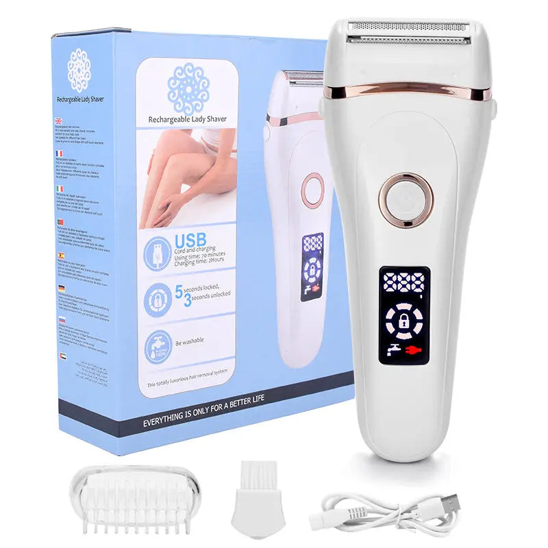 Electric Razor Painless Lady Shaver for Women Doba