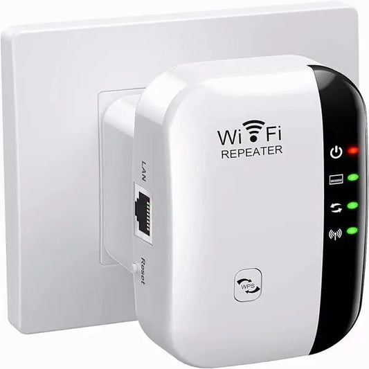 NEW! WiFi Range Extender Internet Booster Wireless Signal Repeater Doba