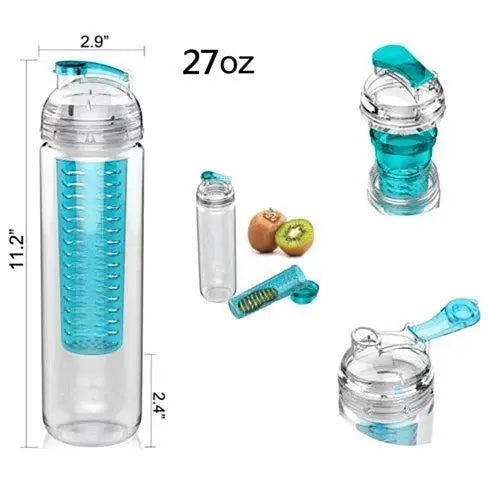 Fruitcola Dome Fruit Infuser Water Bottle - Gee-Commerce, LLC